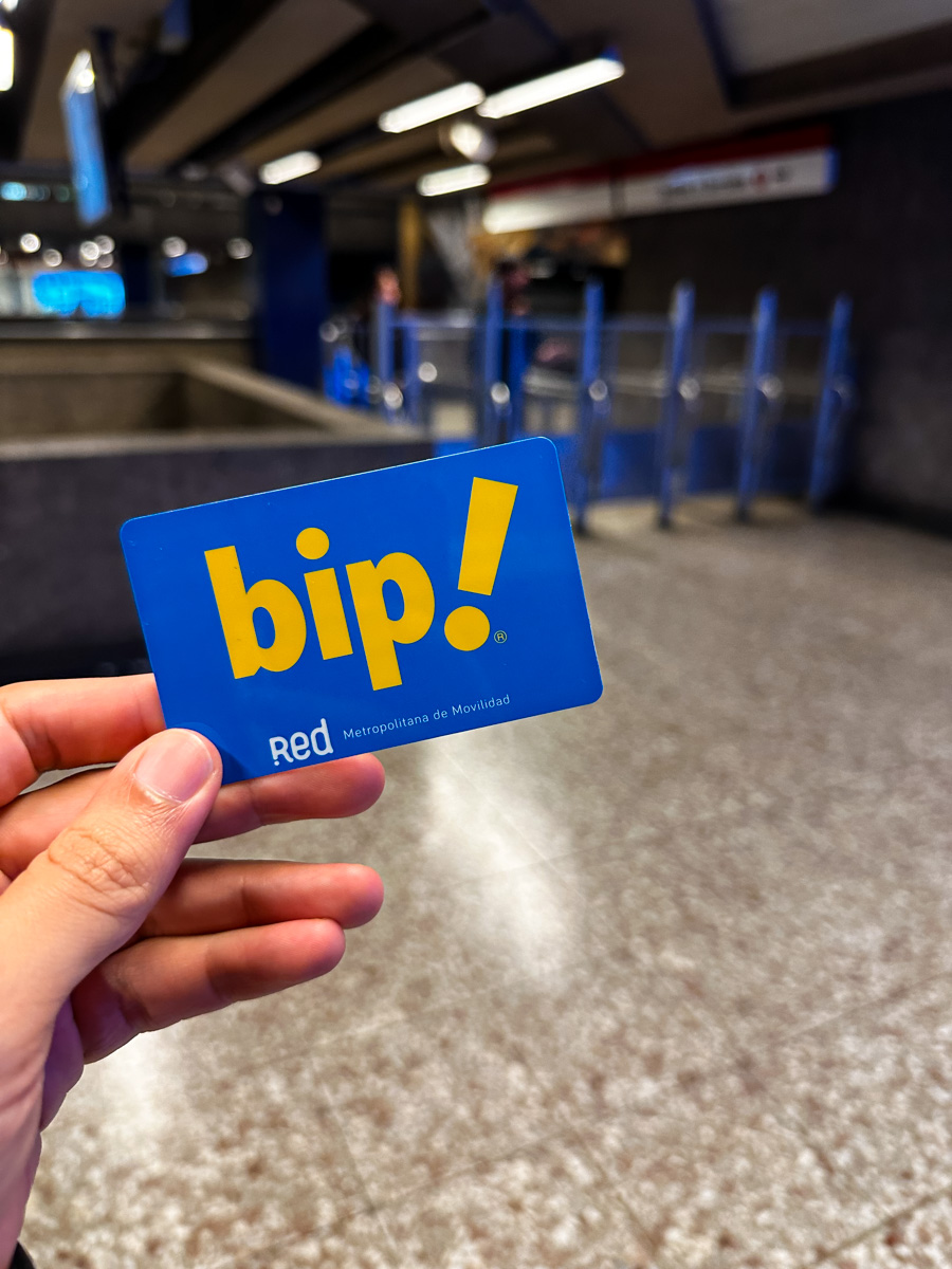 Bip Card Santiago